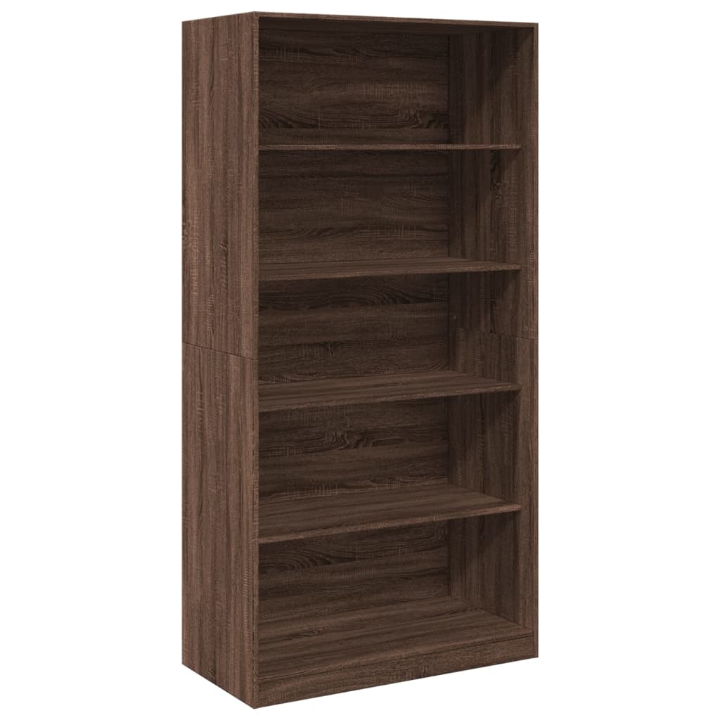 Wardrobe Brown Oak 100x50x200 cm Engineered Wood