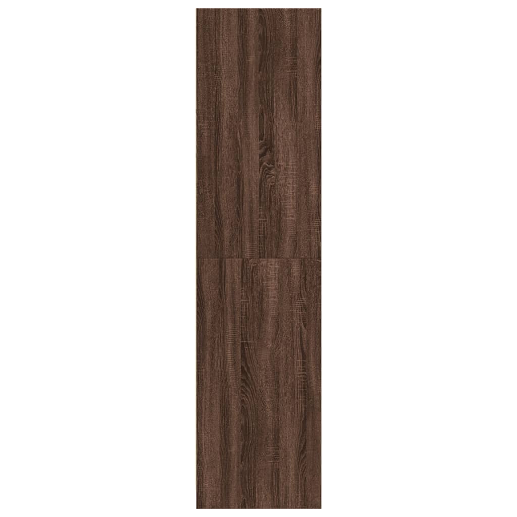 Wardrobe Brown Oak 30x50x200 cm Engineered Wood