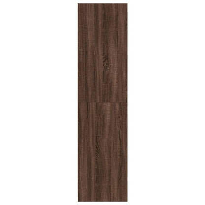 Wardrobe Brown Oak 30x50x200 cm Engineered Wood