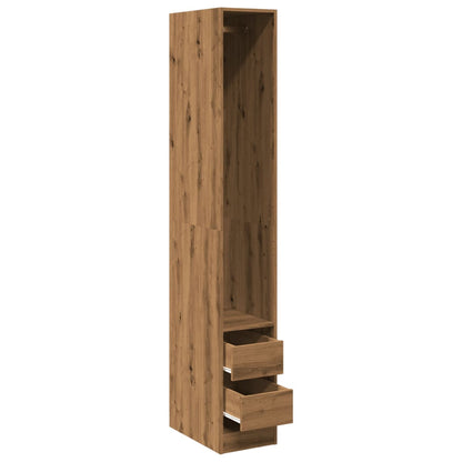 Wardrobe Artisian Oak 30x50x200 cm Engineered Wood