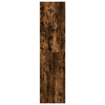 Wardrobe Smoked Oak 80x50x200 cm Engineered Wood