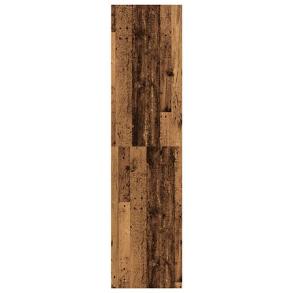 Wardrobe Old Wood 30x50x200 cm Engineered Wood