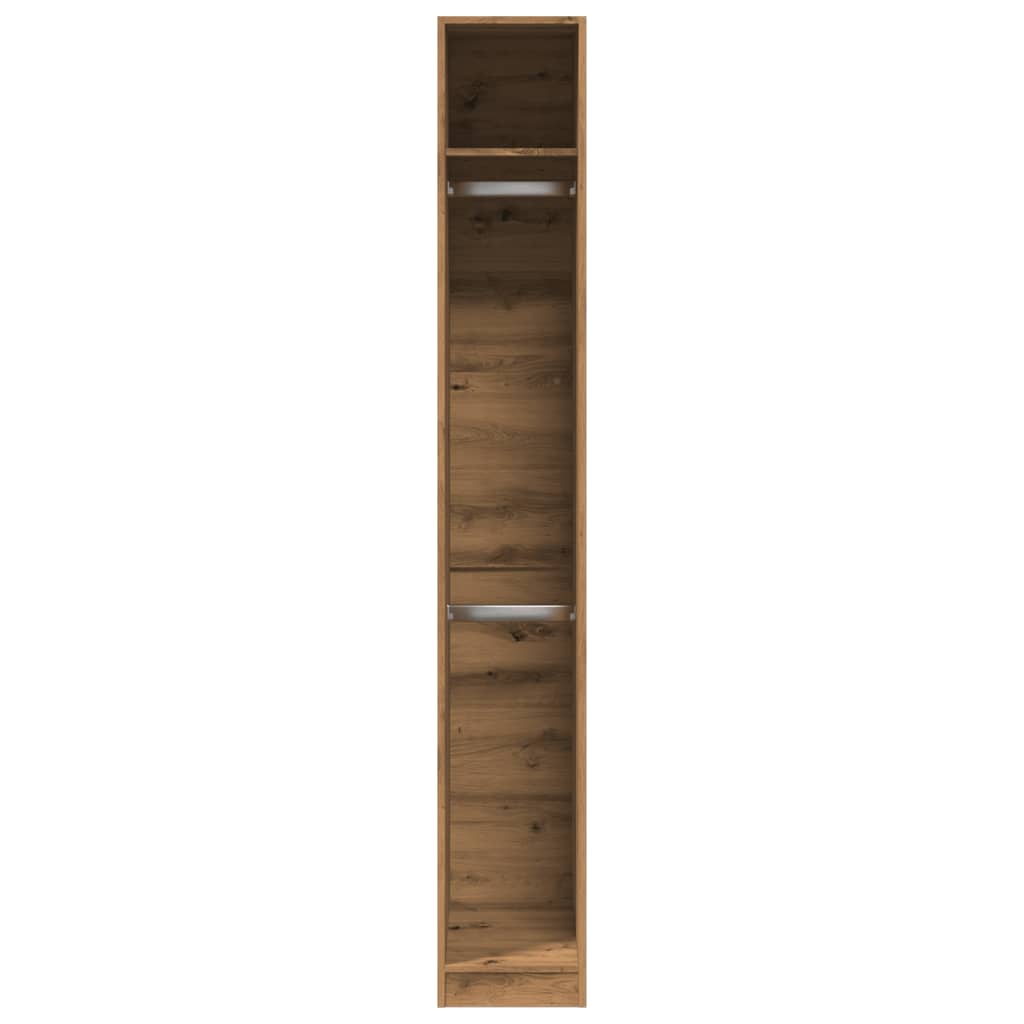 Wardrobe Artisian Oak 30x50x200 cm Engineered Wood