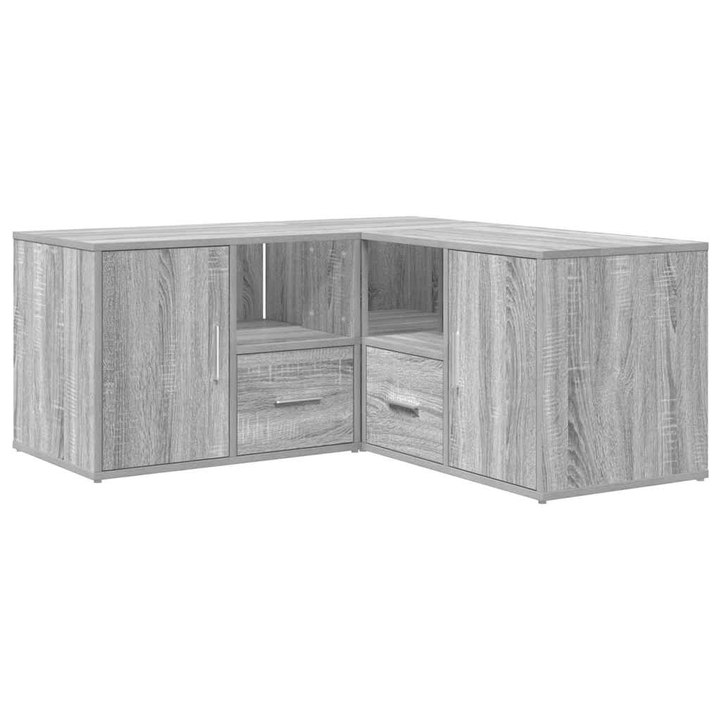 Corner Cabinet Grey Sonoma 160x40x45 cm Engineered Wood
