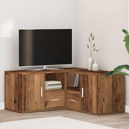 Corner Cabinet Old Wood 160x40x45 cm Engineered Wood