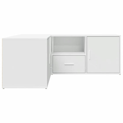 Corner Cabinet White 200x40x45 cm Engineered Wood
