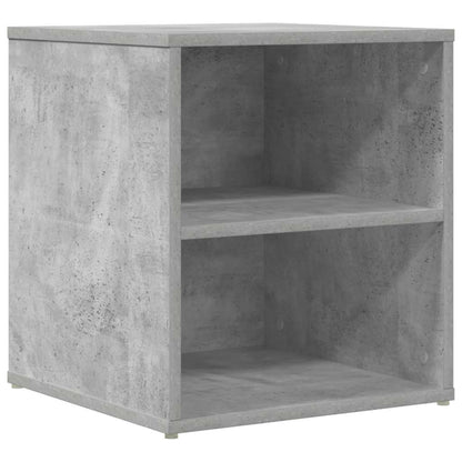 Corner Cabinet Concrete Grey 200x40x45 cm Engineered Wood