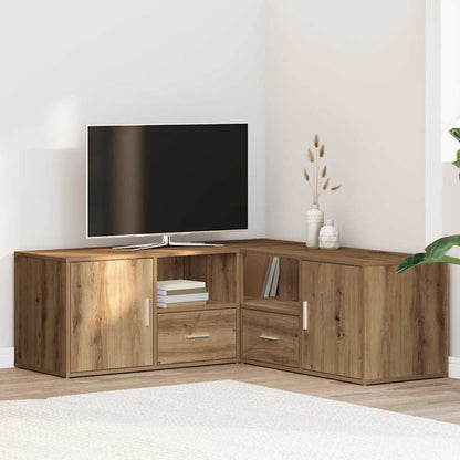 Corner Cabinet Artisian Oak 200x40x45 cm Engineered Wood