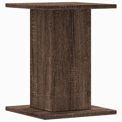 Plant Stands 2 pcs Brown Oak 30x30x40 cm Engineered Wood
