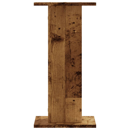 Plant Stands 2 pcs Old Wood 30x30x60 cm Engineered Wood
