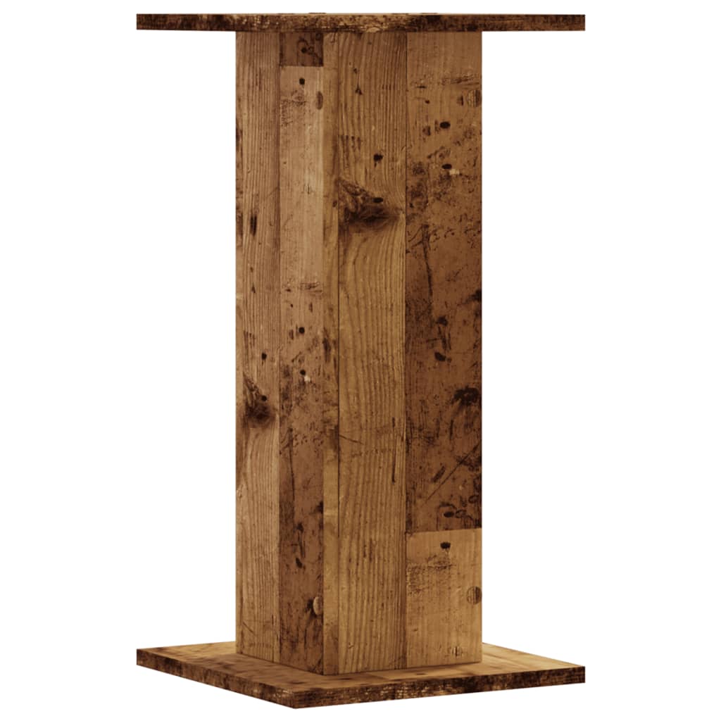 Plant Stands 2 pcs Old Wood 30x30x60 cm Engineered Wood