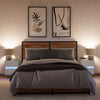 Wall-mounted Bedside Cabinets with LED Lights 2 pcs White