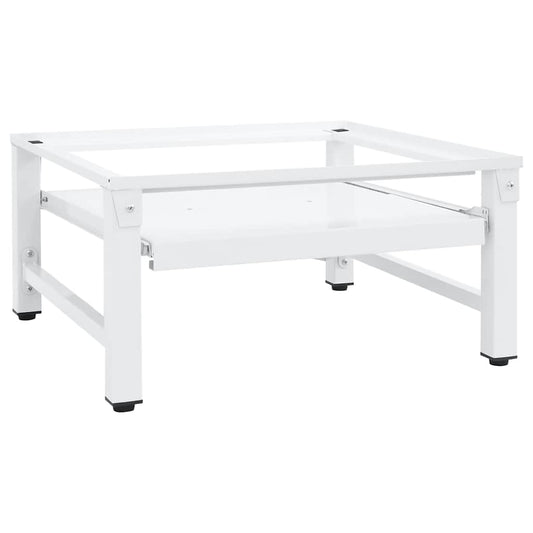 Washing Machine Pedestal White Steel