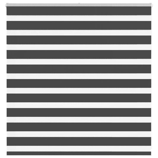 Zebra Blind Black 145x100 cm Fabric Width 140.9 cm Polyester
