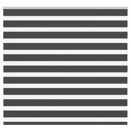 Zebra Blind Black 165x100 cm Fabric Width 160.9 cm Polyester