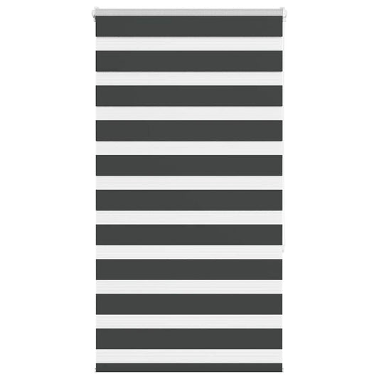 Zebra Blind Black 70x150 cm Fabric Width 65.9 cm Polyester