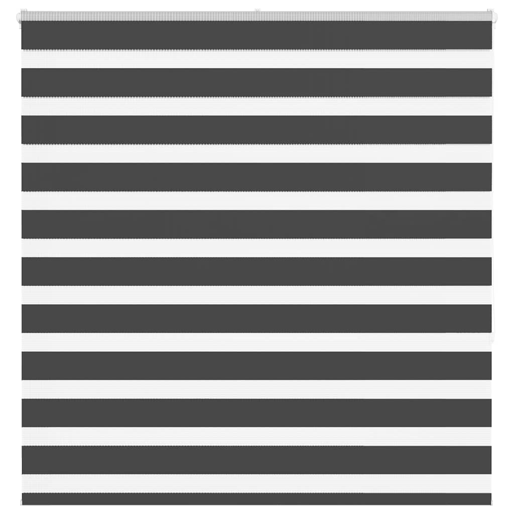 Zebra Blind Black 140x150 cm Fabric Width 135.9 cm Polyester