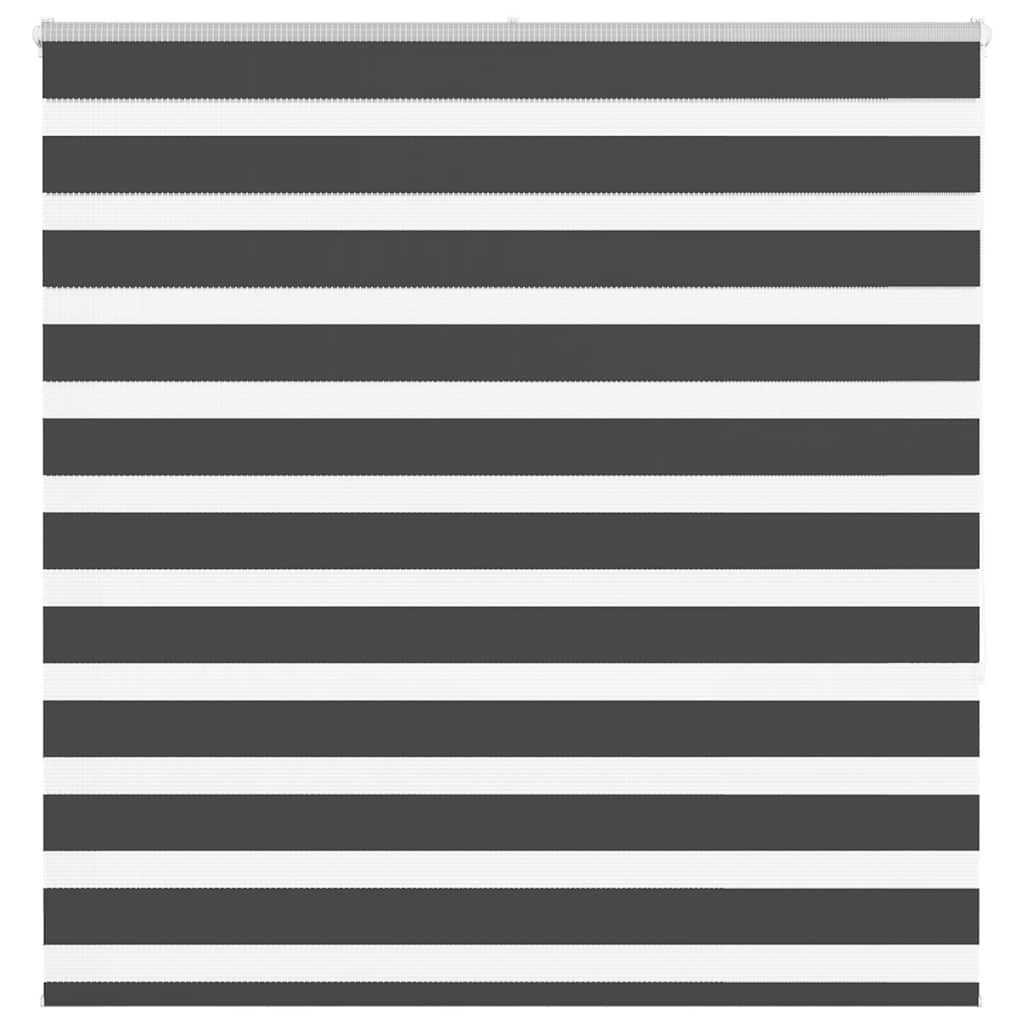 Zebra Blind Black 145x150 cm Fabric Width 140.9 cm Polyester