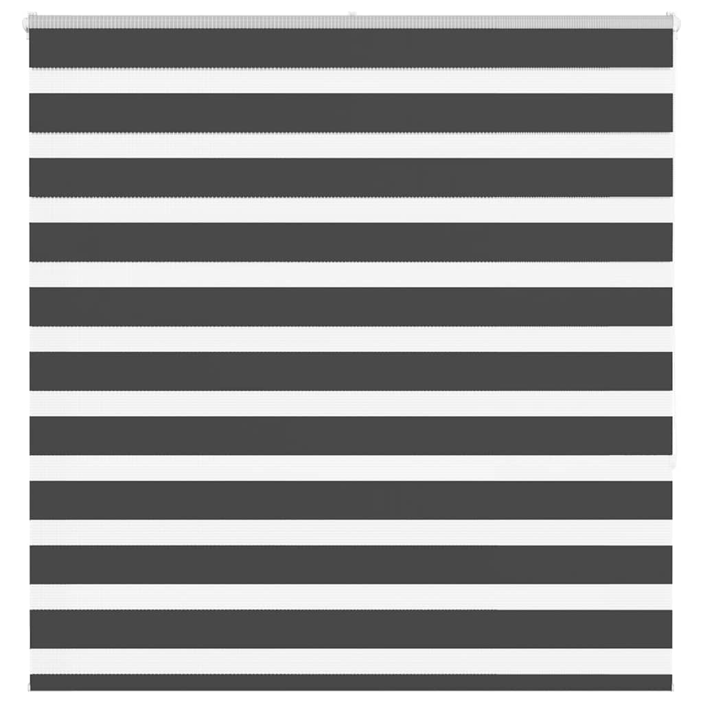 Zebra Blind Black 150x150 cm Fabric Width 145.9 cm Polyester