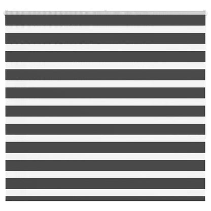 Zebra Blind Black 165x150 cm Fabric Width 160.9 cm Polyester