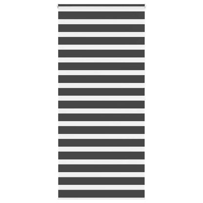 Zebra Blind Black 105x200 cm Fabric Width 100.9 cm Polyester