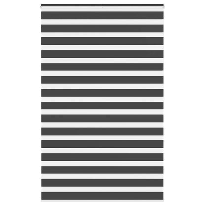 Zebra Blind Black 150x200 cm Fabric Width 145.9 cm Polyester