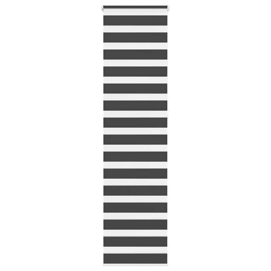 Zebra Blind Black 50x230 cm Fabric Width 45.9 cm Polyester
