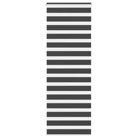 Zebra Blind Black 75x230 cm Fabric Width 70.9 cm Polyester