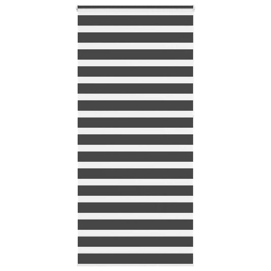 Zebra Blind Black 115x230 cm Fabric Width 110,9 cm Polyester