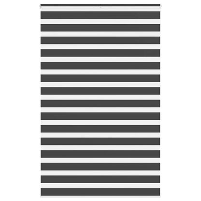 Zebra Blind Black 150x230 cm Fabric Width 145.9 cm Polyester