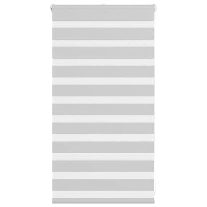 Zebra Blind Light Grey 70x100 cm Fabric Width 65.9 cm Polyester