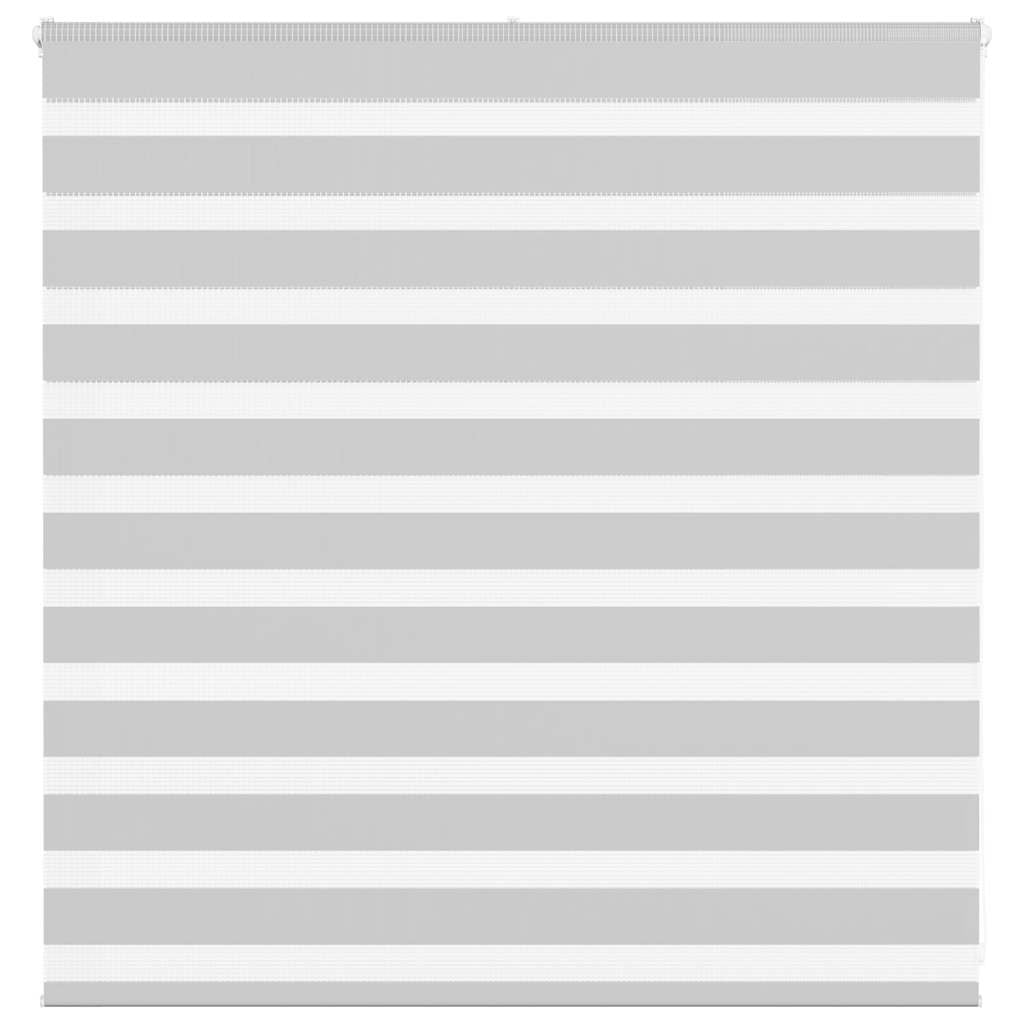 Zebra Blind Light Grey 140x100 cm Fabric Width 135.9 cm Polyester