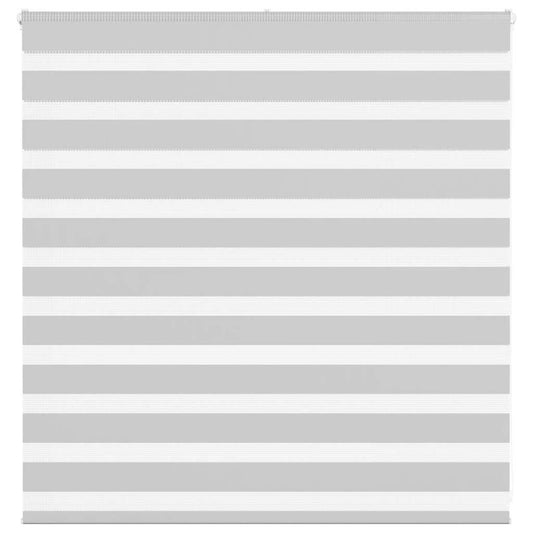 Zebra Blind Light Grey 145x100 cm Fabric Width 140.9 cm Polyester