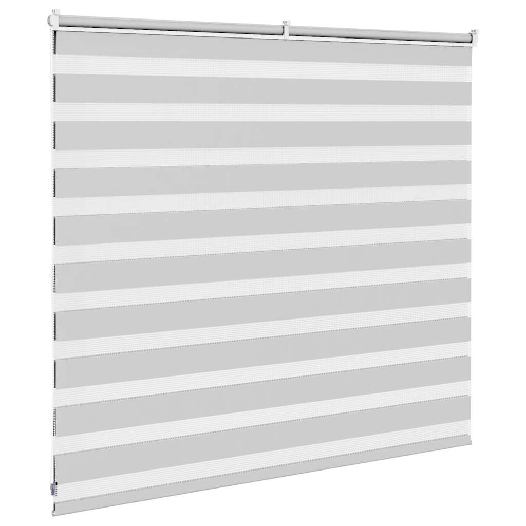 Zebra Blind Light Grey 155x100 cm Fabric Width 150.9 cm Polyester