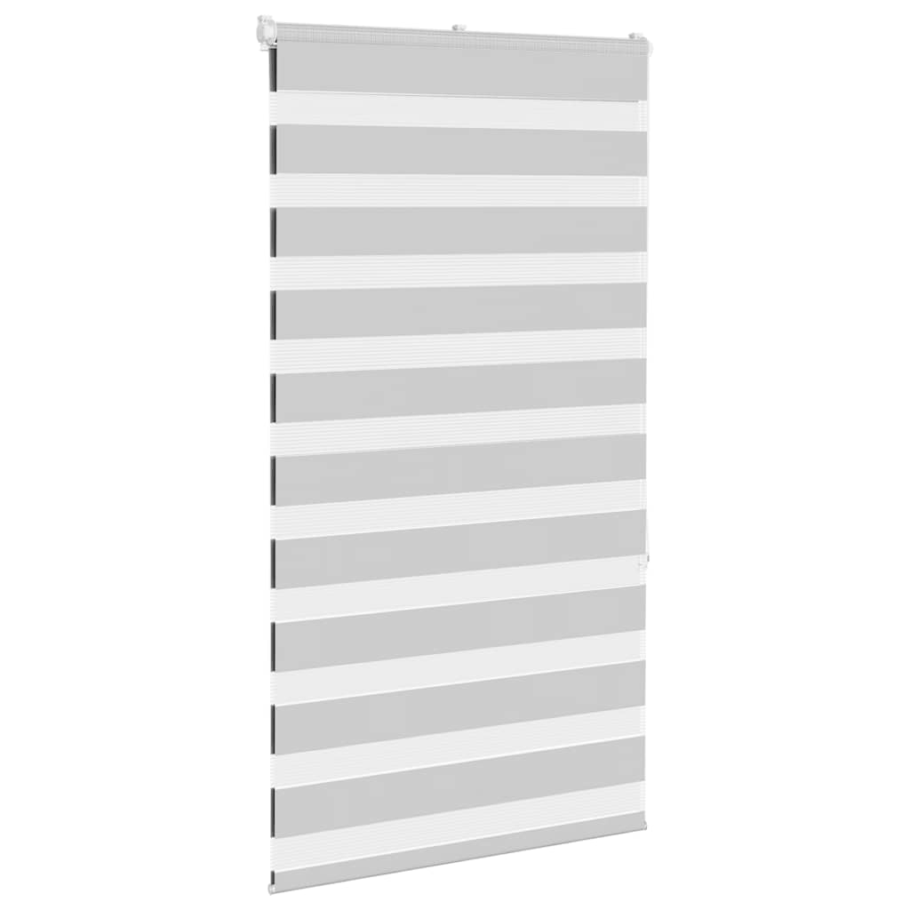 Zebra Blind Light Grey 70x150 cm Fabric Width 65.9 cm Polyester