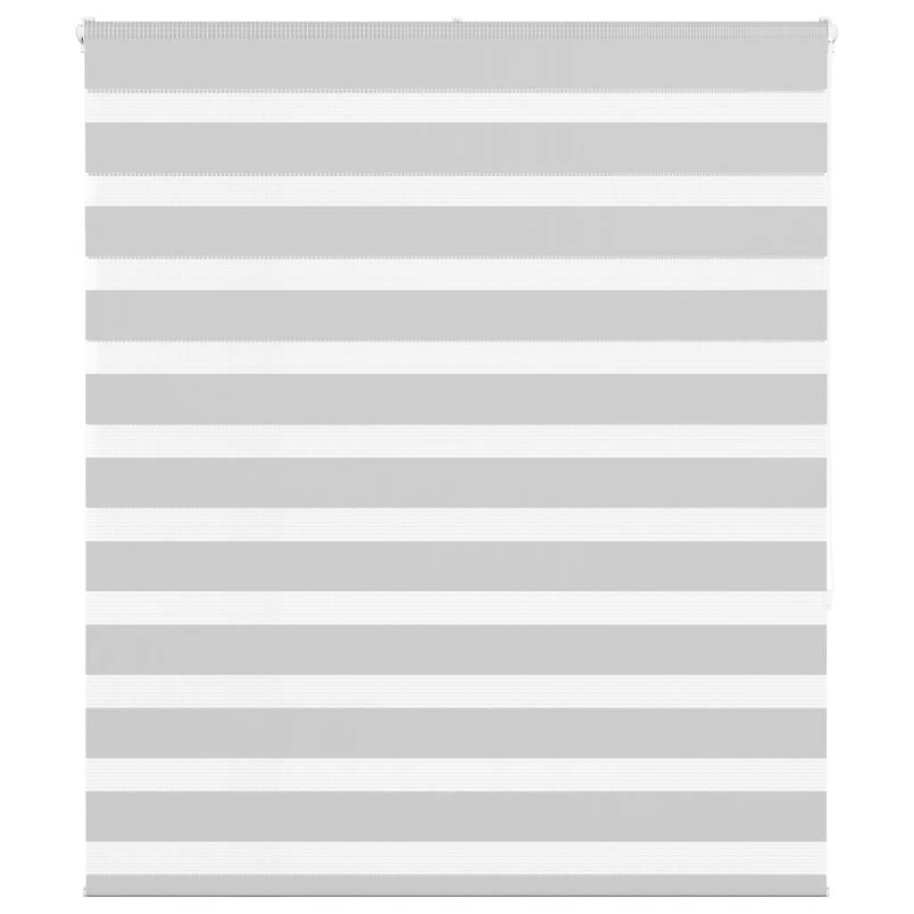 Zebra Blind Light Grey 135x150 cm Fabric Width 130.9 cm Polyester
