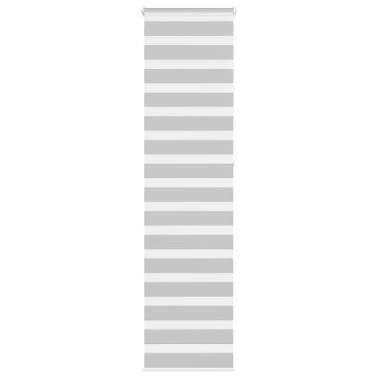 Zebra Blind Light Grey 55x230 cm Fabric Width 50.9 cm Polyester