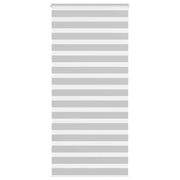 Zebra Blind Light Grey 105x230 cm Fabric Width 100.9 cm Polyester