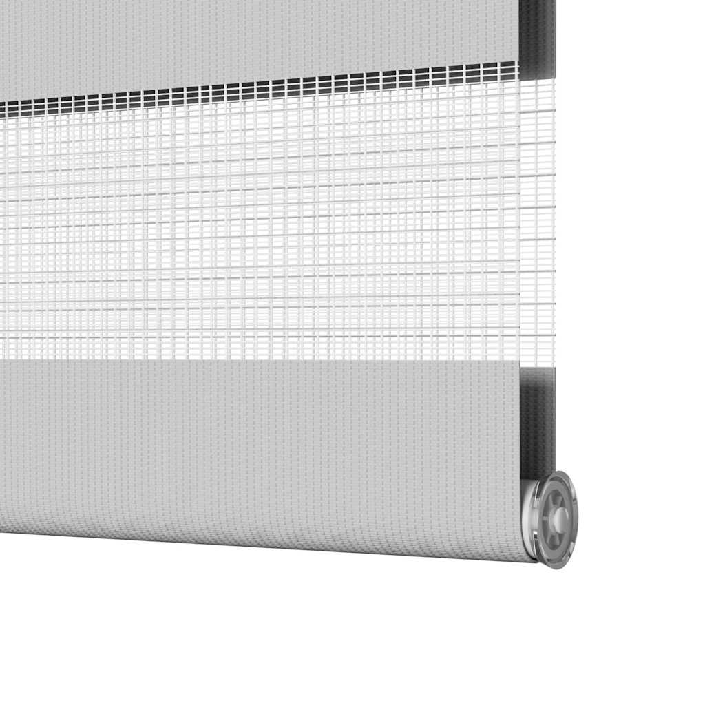 Zebra Blind Light Grey 120x230cm Fabric Width 115.9cm Polyester
