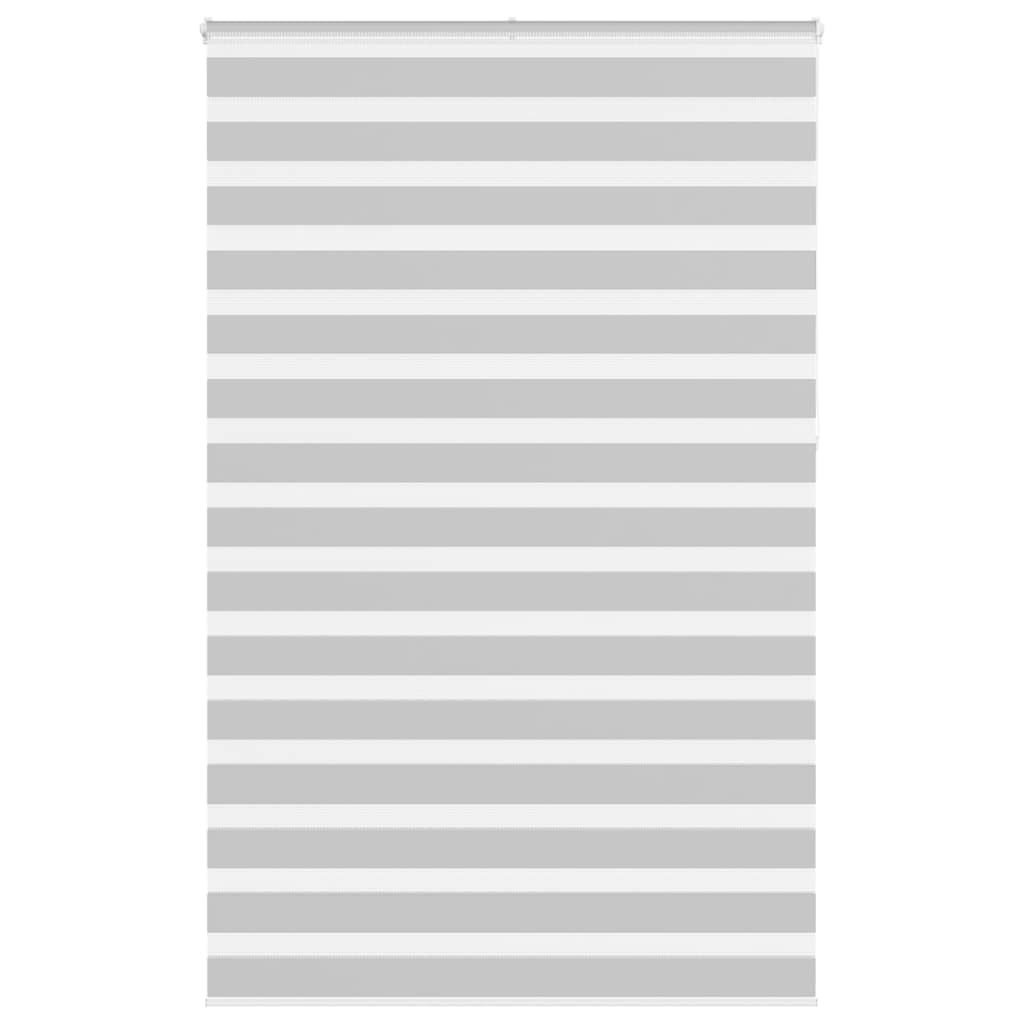 Zebra Blind Light Grey 145x230 cm Fabric Width 140.9 cm Polyester