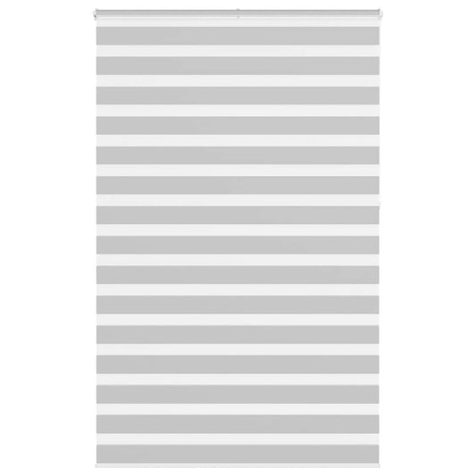 Zebra Blind Light Grey 145x230 cm Fabric Width 140.9 cm Polyester