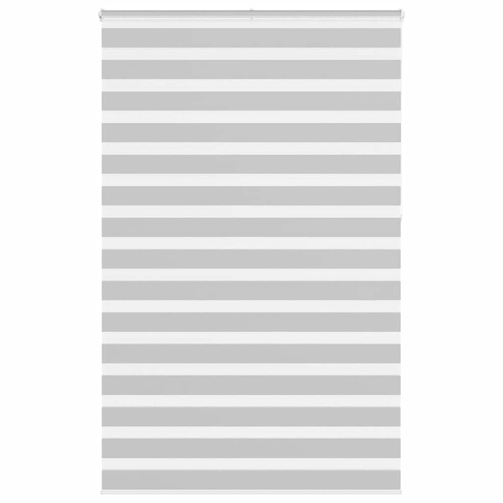 Zebra Blind Light Grey 150x230 cm Fabric Width 145.9 cm Polyester