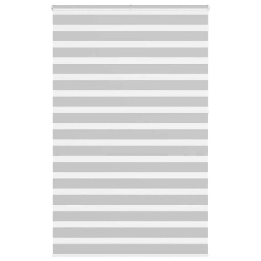 Zebra Blind Light Grey 150x230 cm Fabric Width 145.9 cm Polyester