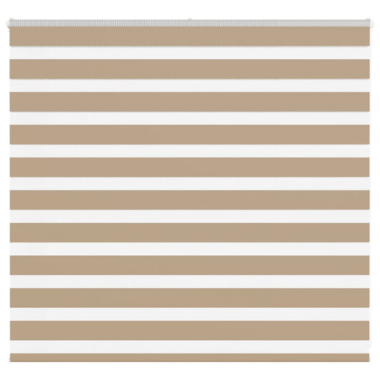 Zebra Blind Sand Brown 160x100 cm Fabric Width 155.9 cm Polyester