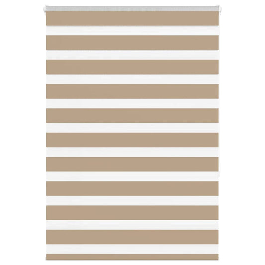 Zebra Blind Sand Brown 100x150 cm Fabric Width 95.9 cm Polyester