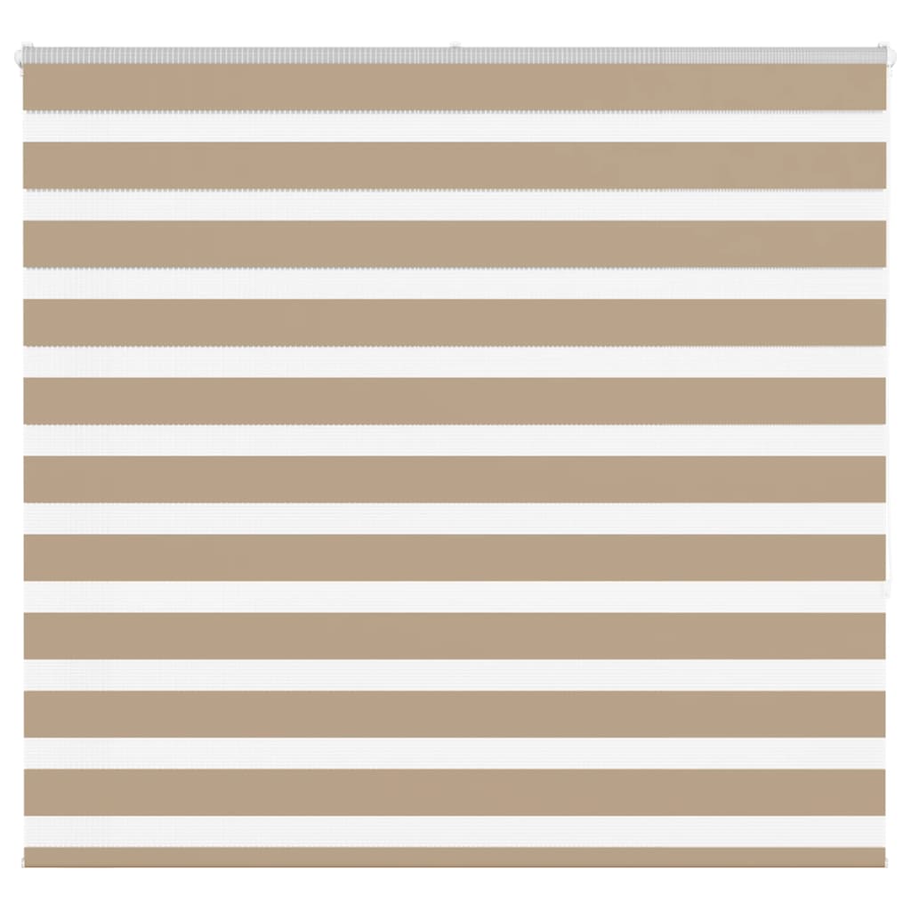 Zebra Blind Sand Brown 160x150 cm Fabric Width 155.9 cm Polyester