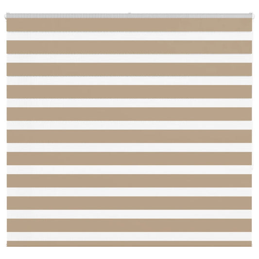 Zebra Blind Sand Brown 165x150 cm Fabric Width 160,9 cm Polyester
