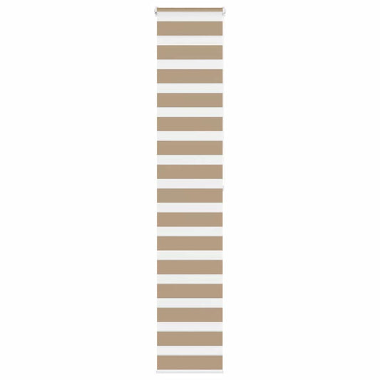 Zebra Blind Sand Brown 45x200 cm Fabric Width 40.9 cm Polyester