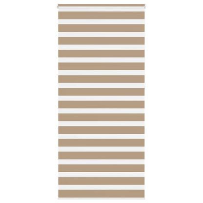 Zebra Blind Sand Brown 95x230 cm Fabric Width 90.9 cm Polyester