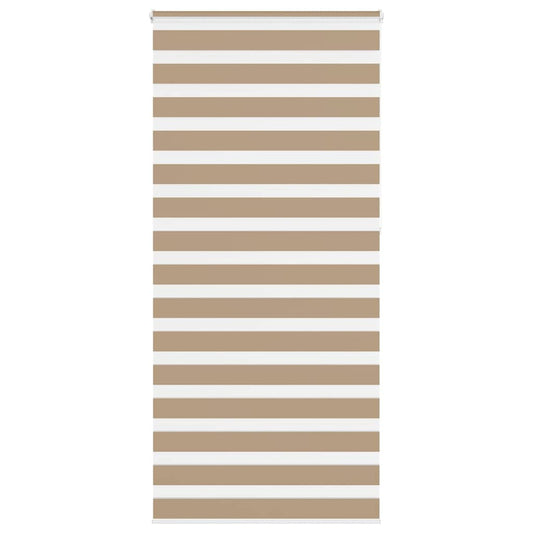 Zebra Blind Sand Brown 115x230 cm Fabric Width 110.9 cm Polyester